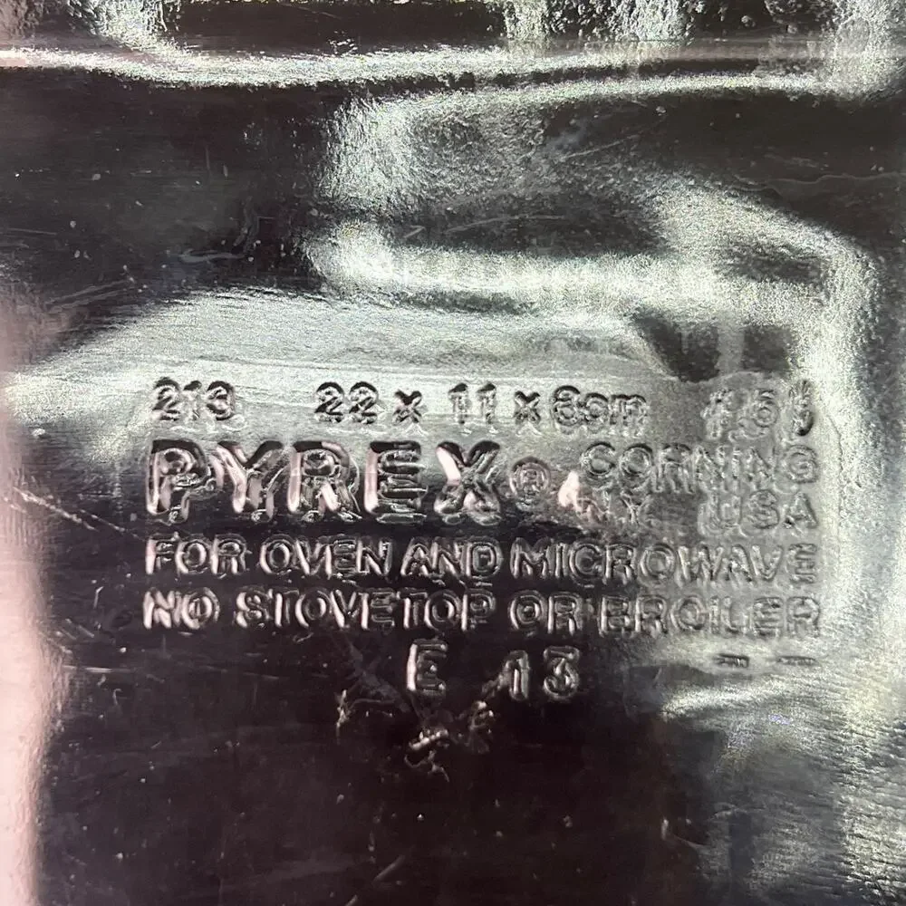 Pyrex 213 clear